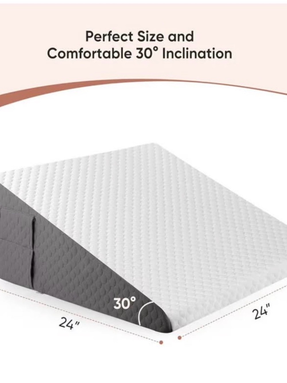 Brand New Wedge Pillow